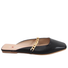 Seastar Chaussons Chiara Noir avec chaîne