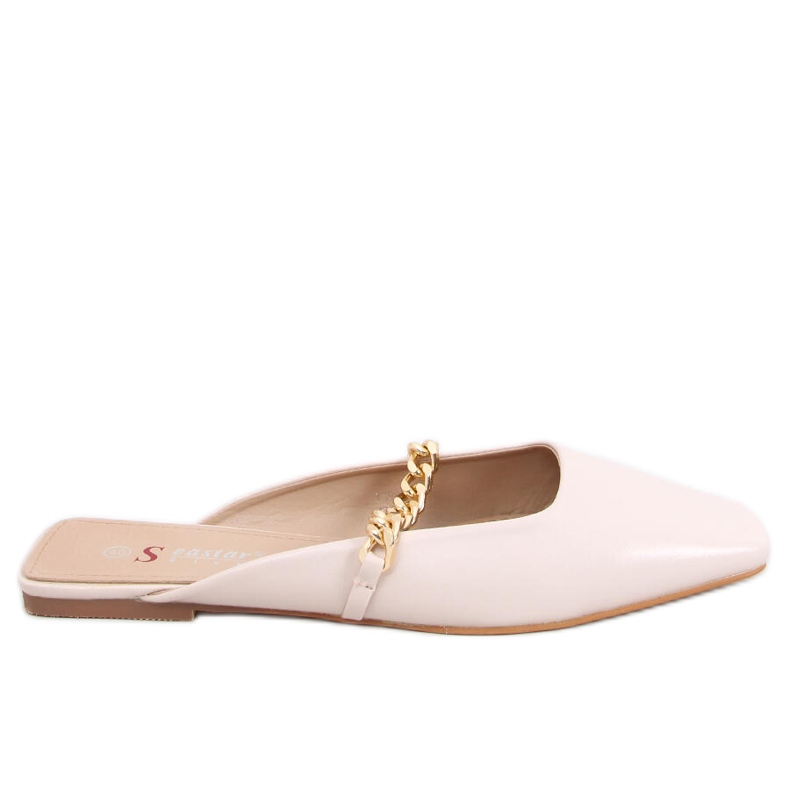 Seastar Chaussons Chiara Beige avec chaîne Seastar Chaussons Chiara Beige avec chaîne