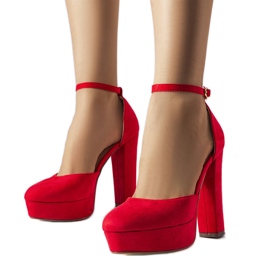 Escarpins Sacré rouges à talons hauts Escarpins Sacré rouges à talons hauts