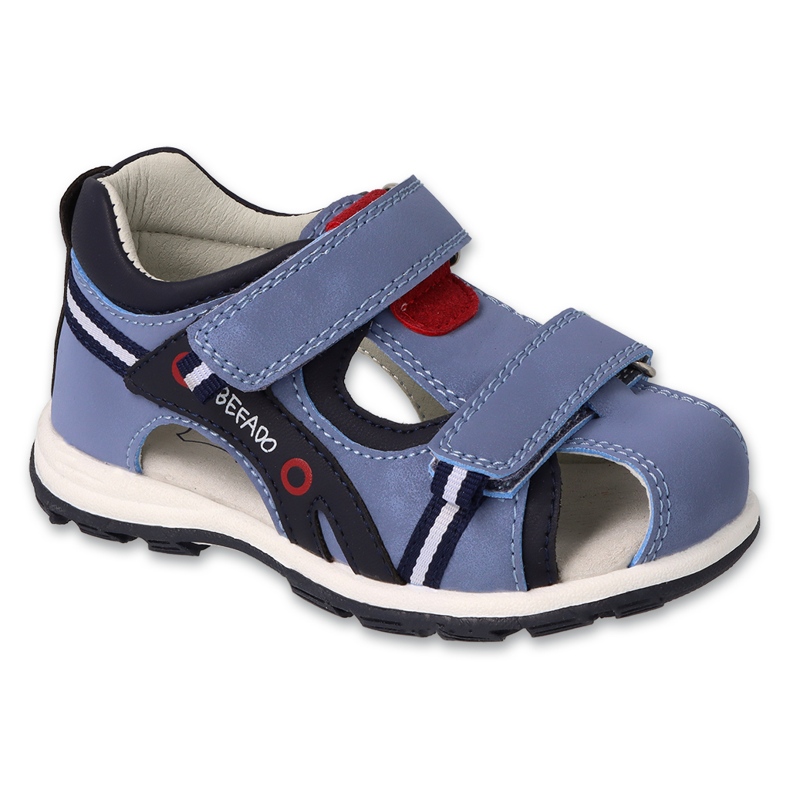 Befado chaussures pour enfants bleu 170P072