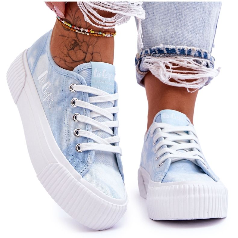 Baskets à plateforme Lee Cooper LCW-23-31-1782L Bleu