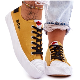 Lee Cooper LCW-23-44-1649L Baskets pour Femme Jaune