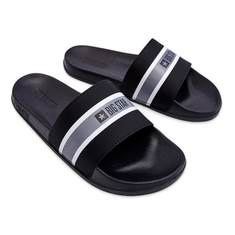 Chaussons Mousse Légère Big Star JJ274648 Noir le noir