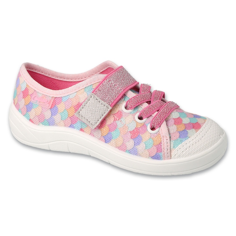 Befado chaussures pour enfants 351X015 rose argent multicolore