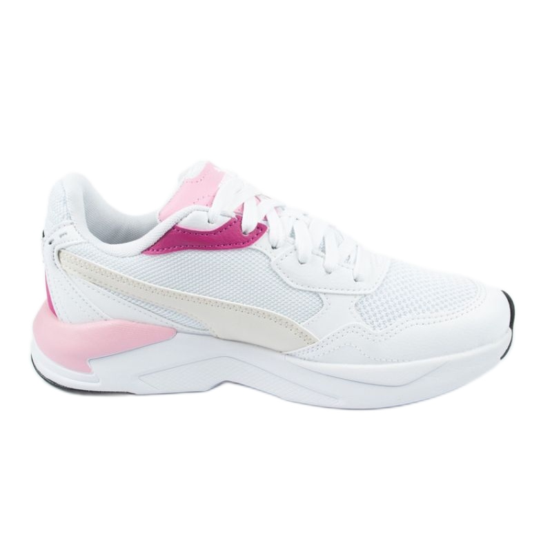 Chaussures Puma X-Ray Speed Lite Jr 385524 04 blanche rose Chaussures Puma X-Ray Speed Lite Jr 385524 04 blanche rose