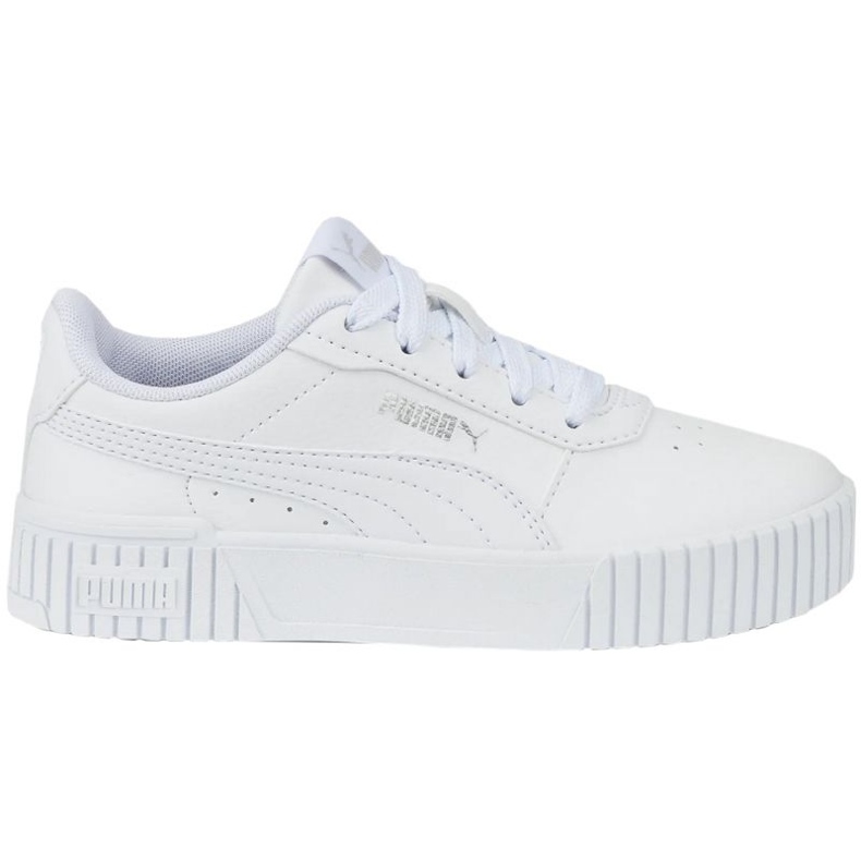 Puma Carina 2.0 Ps Jr 386186 02 chaussures blanche