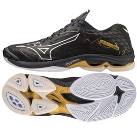 Mizuno Wave Lightning Z7 M V1GA220041 chaussures de volley-ball nuances de gris