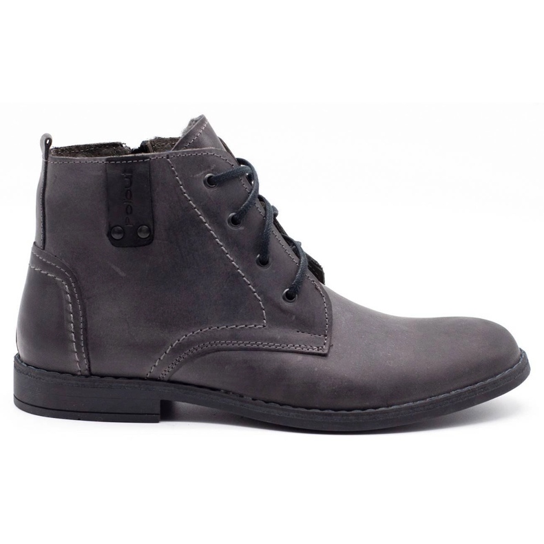 Polbut Chaussures d'hiver pour hommes grises C20 Polbut Chaussures d'hiver pour hommes grises C20