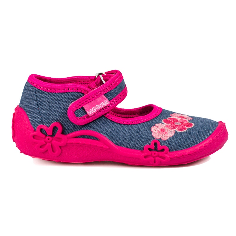 Chaussons pour fille Viggami Misia Jeans rose bleu