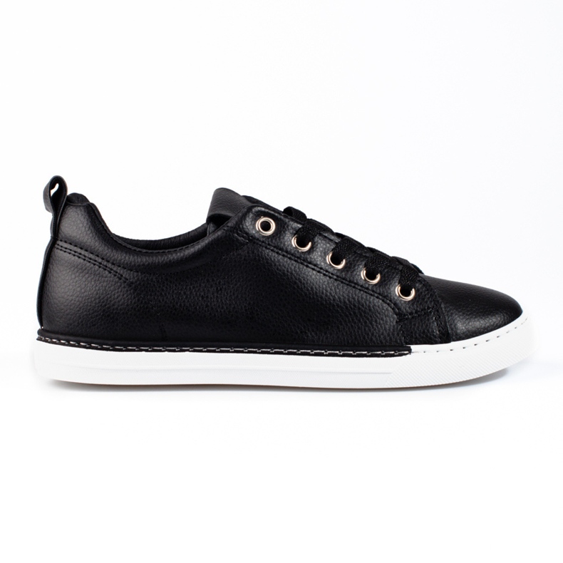 Baskets femme classiques noires Shelovet le noir