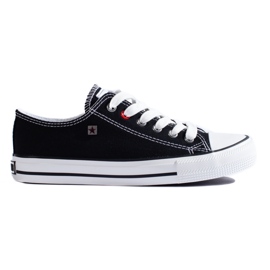 Big Star T274023906 baskets classiques noires le noir