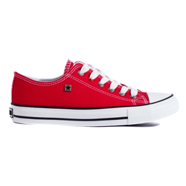 Baskets classiques rouges Big Star T274020603