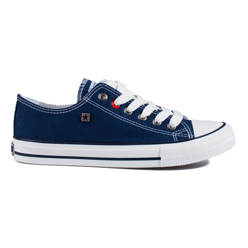 Baskets classiques marine Big Star T27402140 bleu