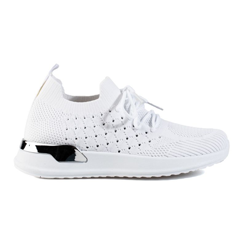 Chaussures de sport blanches ajourées Shelovet Chaussures de sport blanches ajourées Shelovet
