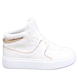 Baskets montantes blanches Erva