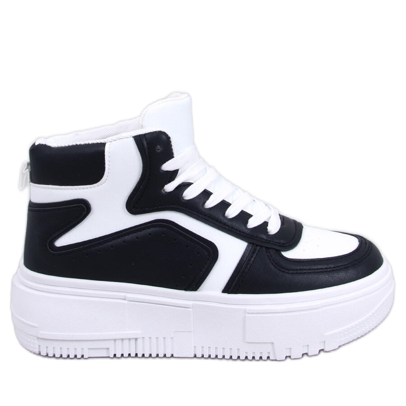 BM Baskets montantes Storm NOIR/BLANC blanche