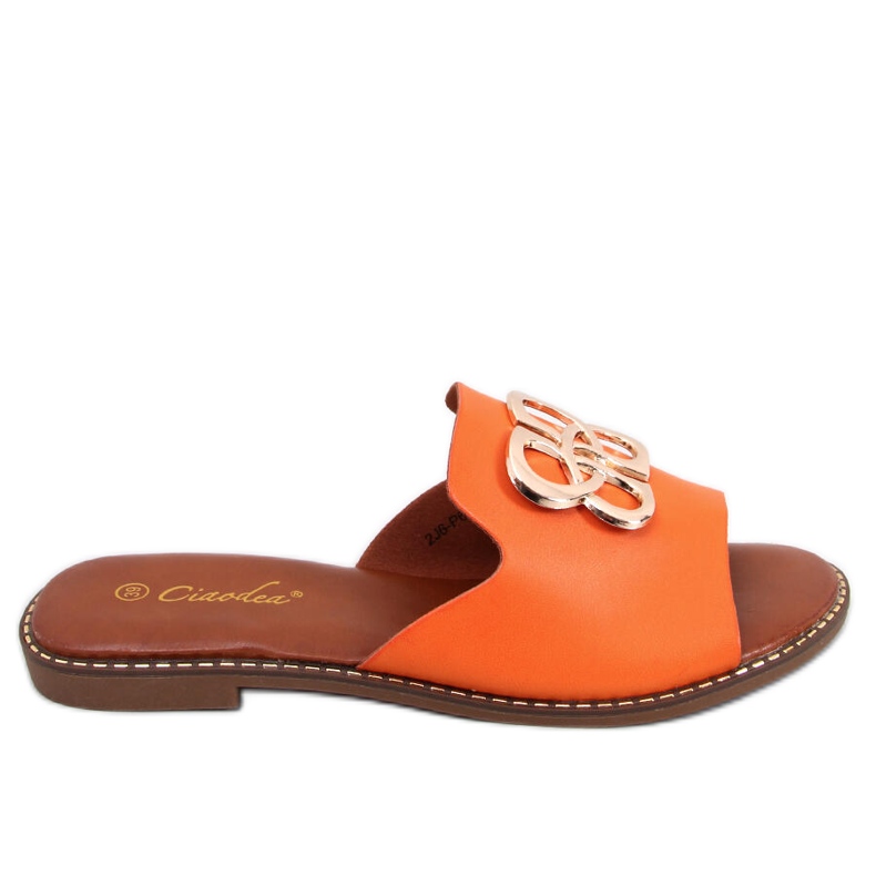 Chaussons femme Ebony Orange Chaussons femme Ebony Orange