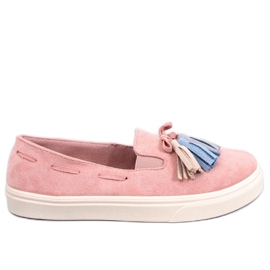 BM Baskets Spring à franges Salma Rose BM Baskets Spring à franges Salma Rose