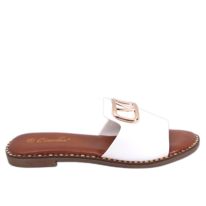 BM Chaussons femme Tonya White blanche BM Chaussons femme Tonya White blanche