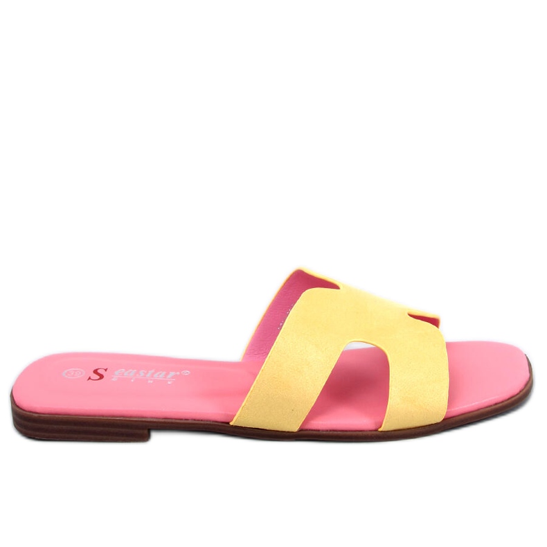 Chaussons femme Kalani Jaune