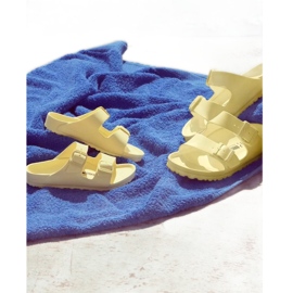 Birkenstock Arizona Eva 1022466 Yellow Flip -flops jaune