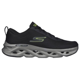 Chaussures Skechers Go Run Swirl Tech M 220303-BKLM noir