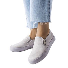 Baskets grises de Gary Baskets grises de Gary