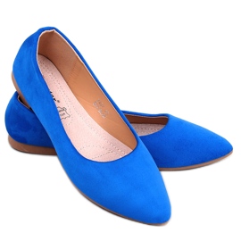 Seastar Ballerines Keys bleu ciel semelle intérieure cuir