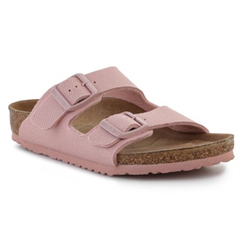 Birkenstock Arizona Rivet Logo Jr 1022313 chaussons rose