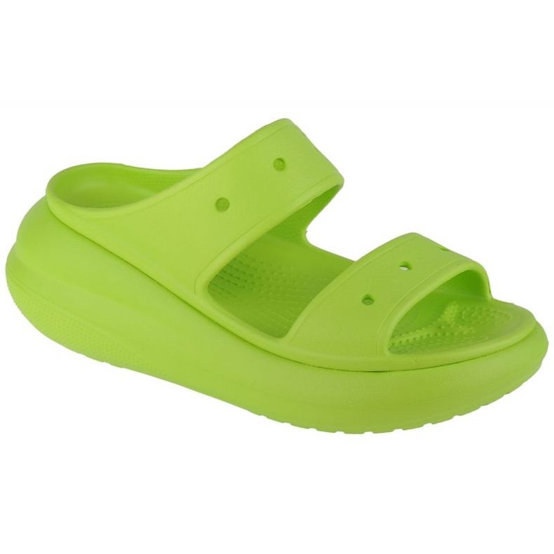 Crocs Classic Crush Sandale Femme 207670-3UH vert Crocs Classic Crush Sandale Femme 207670-3UH vert