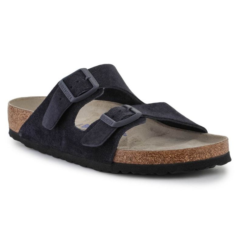 Birkenstock Arizona Midnight M 10200732 chaussons bleu Birkenstock Arizona Midnight M 10200732 chaussons bleu