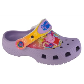 Crocs Classic Fun I am Peppa Pig T Clog tongs 207915-530 multicolore