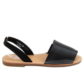 BM Sandales Sloan noires, femmes le noir