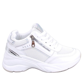 BM Mcbride Baskets compensées blanches