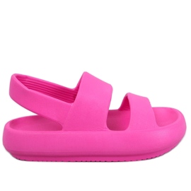 PA1 Sandales Caoutchouc Boddie Fuchsia rose