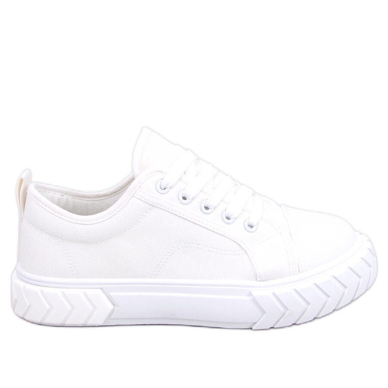 PA1 Baskets compensées femme Hampton White blanche PA1 Baskets compensées femme Hampton White blanche