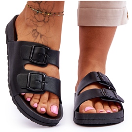 Chaussons Plateforme Femme Noir Vertigo