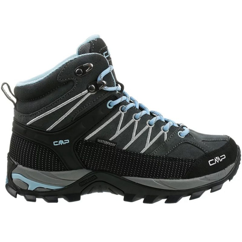 Chaussures CMP Rigel Mid Wp W 3Q1294677BD gris