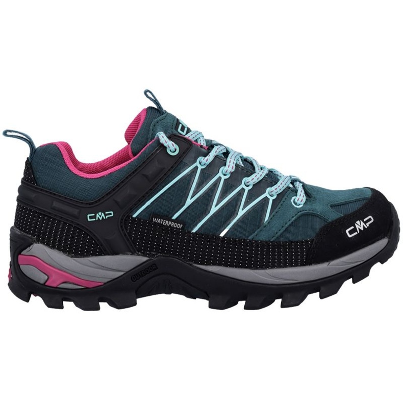 Chaussures CMP Rigel Low Wp W 3Q5445616NN vert