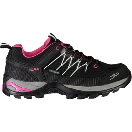 Chaussures CMP Rigel Low Wp W 3Q5445661UE noir