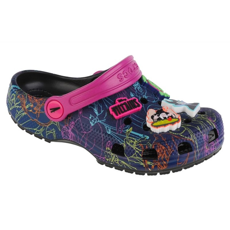 Crocs Disney Villains Classic Sabot pour enfants 207722-001 bleu