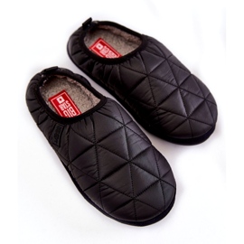 Pantoufles isolées pour femmes Big Star KK274606 noir