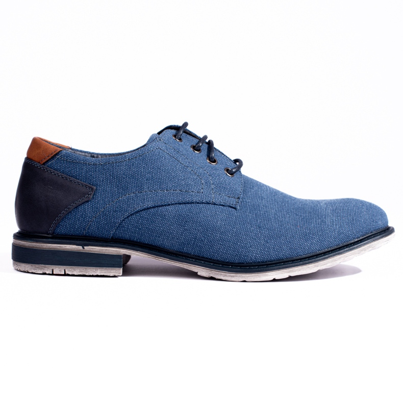 Chaussures textile homme Shelovet bleues Chaussures textile homme Shelovet bleues