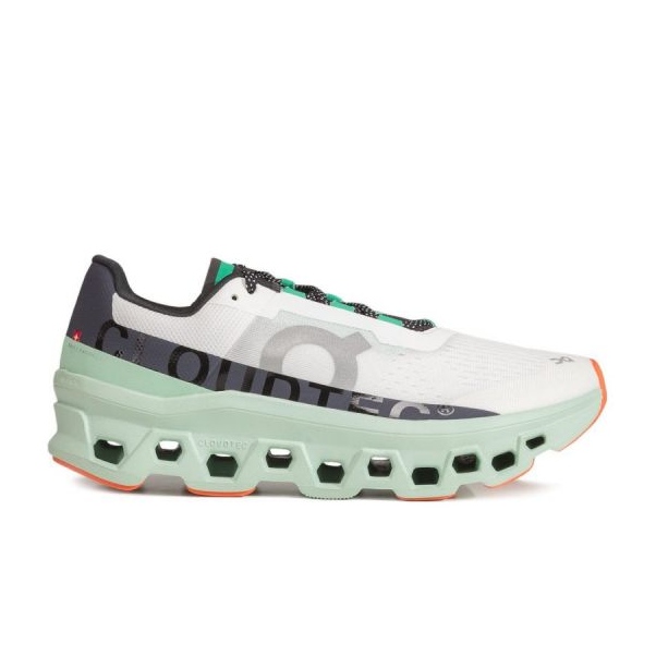 Chaussures de running On Running Cloudmonster M 6198243 blanche