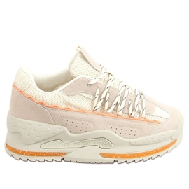 Baskets blaireau beiges