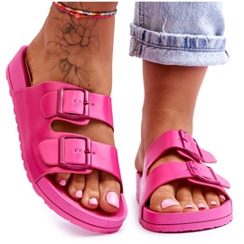PS1 Chaussons Plateforme Femme Fuchsia Vertigo rose