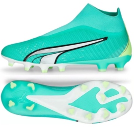 Chaussures Puma Ultra Match Ll FG/AG M 107243 03 vert vert