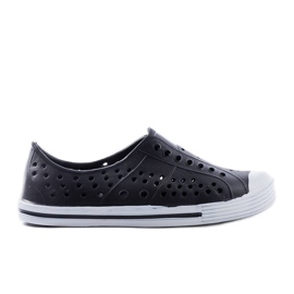 Claquettes de piscine enfant Peppin noires le noir