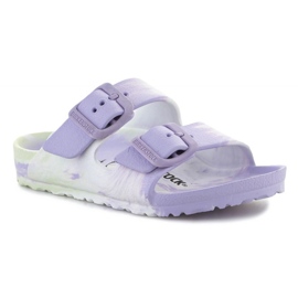 Birkenstock Arizona Eva Jr 1024614 chaussons violet Birkenstock Arizona Eva Jr 1024614 chaussons violet