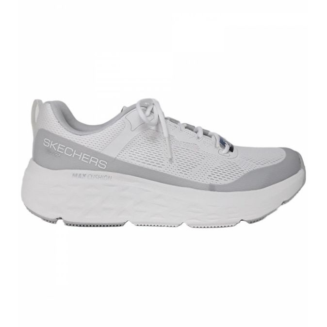 Chaussures de running Skechers Max Amorti Delta M 220351-OFWT blanche